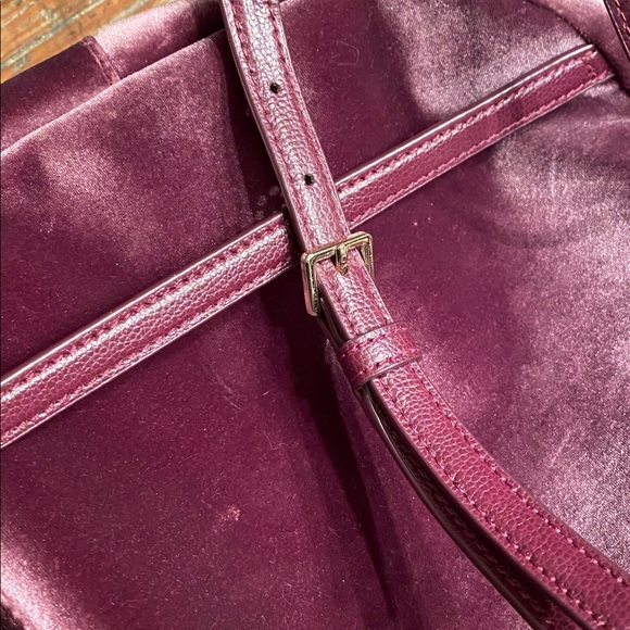 Kate Spade Small Velvet Backpack Purse main image 12